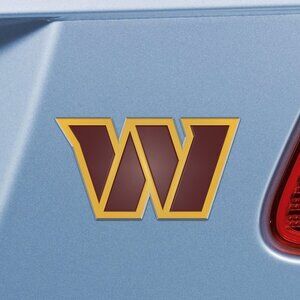 NFL Washington Commanders Color Team 3-D Aluminum Metal Emblem by Fanmats